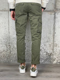 40Weft Pantalone Cargo Uomo AIKO_1687 - Verde