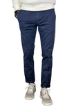 40Weft Pantalone Chino Uomo BILLY_1655 Navy - Blu