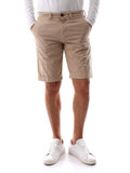 40Weft Bermuda Casual Sergente Chino Uomo SERGENTBE_1683 - Beige