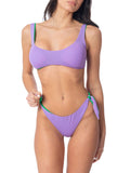 4Giveness Bikini Set Silky Colourful Verde Donna FGBW3534 Lilla - Viola