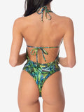 4Giveness Costume Intero Bird Of Paradise Donna FGBW3550 - Verde