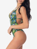 4Giveness Costume Intero Bird Of Paradise Donna FGBW3550 - Verde