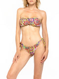 4Giveness Bikini Set Tropical Bouquet Donna FGBW3599 Multicolor - Multicolore