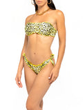 4Giveness Bikini Set Pretty Leo Donna FGBW3735 - Giallo