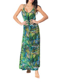 4Giveness Vestito Mare Bird Of Paradise Donna FGCW3637 - Verde