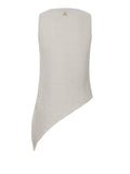 Akep Top Asimmetrico Donna CNKD05013 Panna - Bianco