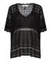 akep maglia over donna tskd05086 nero 3630050