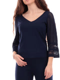 Anis Maglia Donna 2411161 - Blu