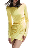 Aniye By Vestito Mini Sienna Donna 185097 Lemon - Giallo