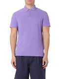 Armani Exchange Polo Uomo 3DZFABZJXUZ Dahlia Purple - Viola