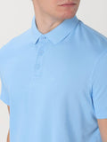 Armani Exchange Polo Uomo 3DZFABZJXUZ - Celeste