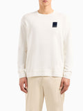 Armani Exchange Pullover Uomo 3DZM1GZMX8Z Off White - Bianco