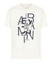 /enarmani exchange t shirt uomo 3dztaazja5z off white bianco 7106303