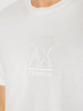 Armani Exchange T-shirt Uomo 3DZTBFZJ3VZ Off White - Bianco