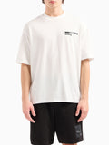 Armani Exchange T-shirt Uomo 3DZTJAZJ8EZ Off White - Bianco