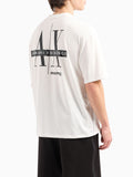 Armani Exchange T-shirt Uomo 3DZTJAZJ8EZ Off White - Bianco