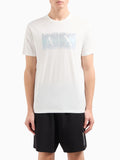 Armani Exchange T-shirt Uomo 3DZTJGZJBYZ Off White - Bianco