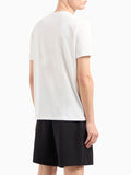 Armani Exchange T-shirt Uomo 3DZTJGZJBYZ Off White - Bianco