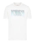 Armani Exchange T-shirt Uomo 3DZTJGZJBYZ Off White - Bianco