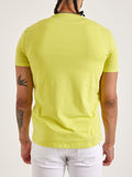 Armani Exchange T-shirt Uomo 3DZTJKZJE6Z Yellow Plum - Giallo