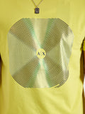 Armani Exchange T-shirt Uomo 3DZTJKZJE6Z Yellow Plum - Giallo