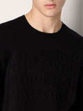 Armani Exchange Pullover Uomo 6RZM1CZMX8Z - Nero