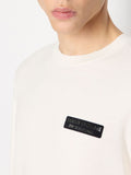 Armani Exchange Pullover Uomo 6RZM1EZMX8Z Off White - Bianco