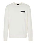 Armani Exchange Pullover Uomo 6RZM1EZMX8Z Off White - Bianco