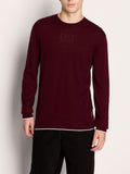 Armani Exchange Pullover Uomo 6RZM1FZMW8Z - Bordeaux