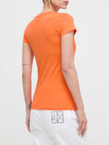 Armani Exchange T-shirt Donna 8NYT91YJG3Z Mandarin - Arancione