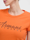 Armani Exchange T-shirt Donna 8NYT91YJG3Z Mandarin - Arancione