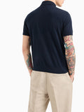 Armani Exchange Polo Uomo 8NZF5DZM3JZ Navy - Blu