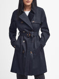 Barbour Trench Short Greta Showerproof Donna LSP0081 - Blu