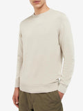 Barbour Pullover Pima Cotton Crew Uomo MKN0932 - Avorio