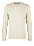 Barbour Pullover Pima Cotton Crew Uomo MKN0932 - Avorio