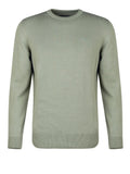 Barbour Pullover Pima Cotton Crew Uomo MKN0932 Agave Green - Verde