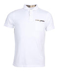 Barbour Polo Corpatch Uomo MML1071 - Bianco