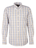 Barbour Camicia Casual Eldon Tailored Uomo MSH5081 - Blu Giallo