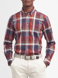 Barbour Camicia Casual Kidd Tailored Uomo MSH5295 - Rosso