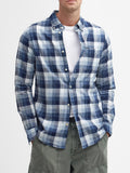 Barbour Camicia Casual Hillroad Tailored Uomo MSH5450 - Blu