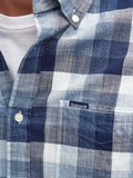 Barbour Camicia Casual Hillroad Tailored Uomo MSH5450 - Blu