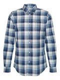 Barbour Camicia Casual Hillroad Tailored Uomo MSH5450 - Blu