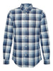 barbour camicia casual hillroad tailored uomo msh5450 blu 6979953