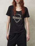 Blauer T-shirt Donna 24SBLDH02383-006841 - Nero