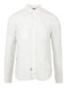 /enblauer camicia casual lino uomo 24sblus01038 006781 bianco 143197