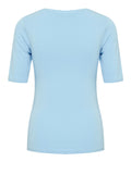 b.young T-shirt Donna 20806528 - Celeste