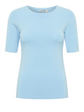 b.young T-shirt Donna 20806528 - Celeste