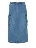 b.young Gonna Longuette Donna 20814281 - Denim