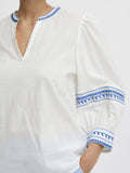 b.young Blusa Donna 20814918 - Bianco