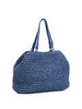 CafèNoir Borsa Shopper Crochet Donna C3VA0601 - Blu